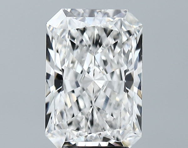 Lab-Grown 3.87 Carat Radiant Cut Diamond color E Clarity VS1 With GIA Certificate, precious stones, engagement diamonds