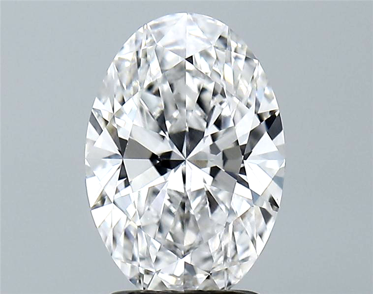 Lab-Grown 2.10 Carat Oval Shape Diamond color E Clarity VS1 With GIA Certificate, precious stones, engagement diamonds