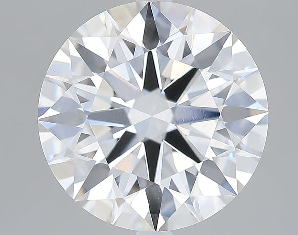 Lab-Grown 6.08 Carat Round Brilliant Diamond color E Clarity VS1 With GIA Certificate, precious stones, engagement diamonds