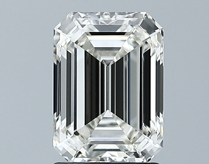 Lab-Grown 1.60 Carat Emerald Cut Diamond color H Clarity VS1, precious stones, engagement diamonds