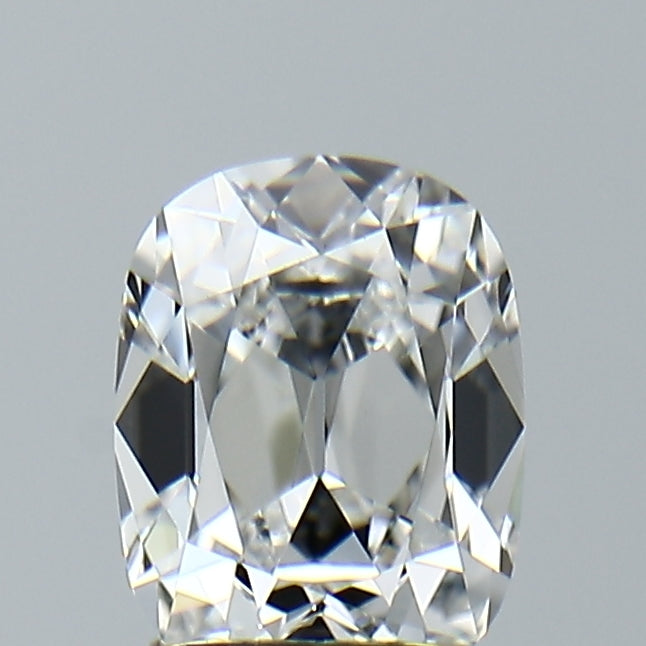 Lab-Grown 1.58 Carat Antique Cushion Cut Diamond color E Clarity VVS1, precious stones, engagement diamonds