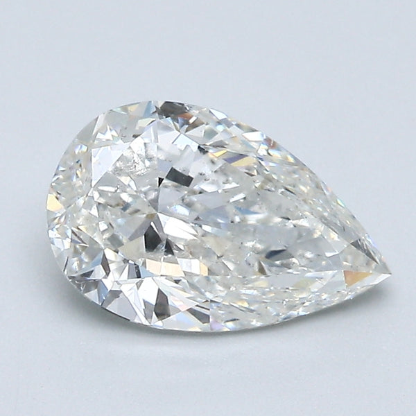 1.70 Carat Pear Shape Natural Mined Diamond H Color SI2 Clarity With GIA Certificate, natural diamonds, precious stones, engagement diamonds