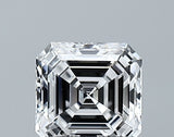 Lab-Grown 1.09 Carat Asscher Cut Diamond color D Clarity VS1 With GIA Certificate, precious stones, engagement diamonds