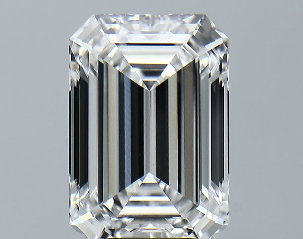 Lab-Grown 5.01 Carat Emerald Cut Diamond color E Clarity VS1 With GIA Certificate, precious stones, engagement diamonds