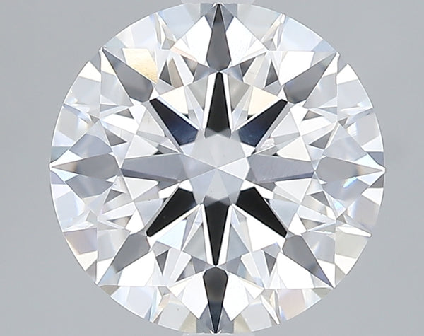Lab-Grown 2.71 Carat Round Brilliant Diamond color D Clarity VS1, precious stones, engagement diamonds