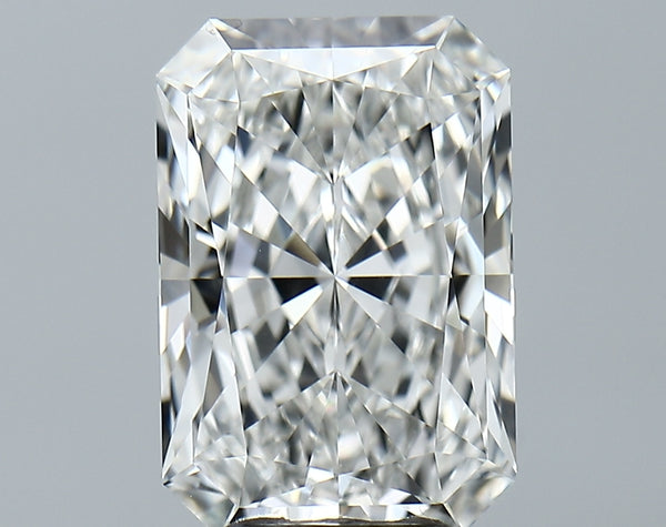 Lab-Grown 5.15 Carat Radiant Cut Diamond color F Clarity VVS2, precious stones, engagement diamonds