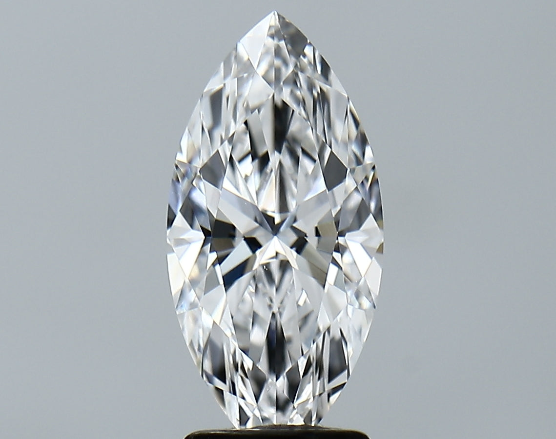 Lab-Grown 2.15 Carat Marquis Shape Diamond color D Clarity VVS2 With GIA Certificate, precious stones, engagement diamonds
