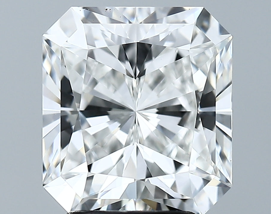 Lab-Grown 3.01 Carat Radiant Cut Diamond color E Clarity VVS2 With GIA Certificate, precious stones, engagement diamonds