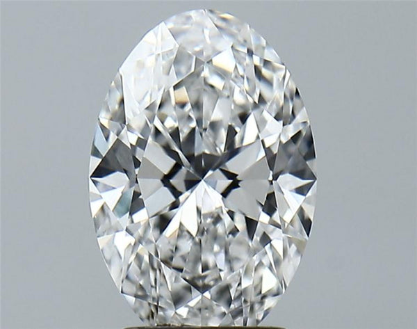 Lab-Grown 2.26 Carat Oval Shape Diamond color E Clarity VVS1 With GIA Certificate, precious stones, engagement diamonds