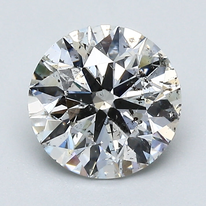 1.60 Carat Round Brilliant Natural Mined Diamond G Color I1 Clarity With GIA Certificate, natural diamonds, precious stones, engagement diamonds