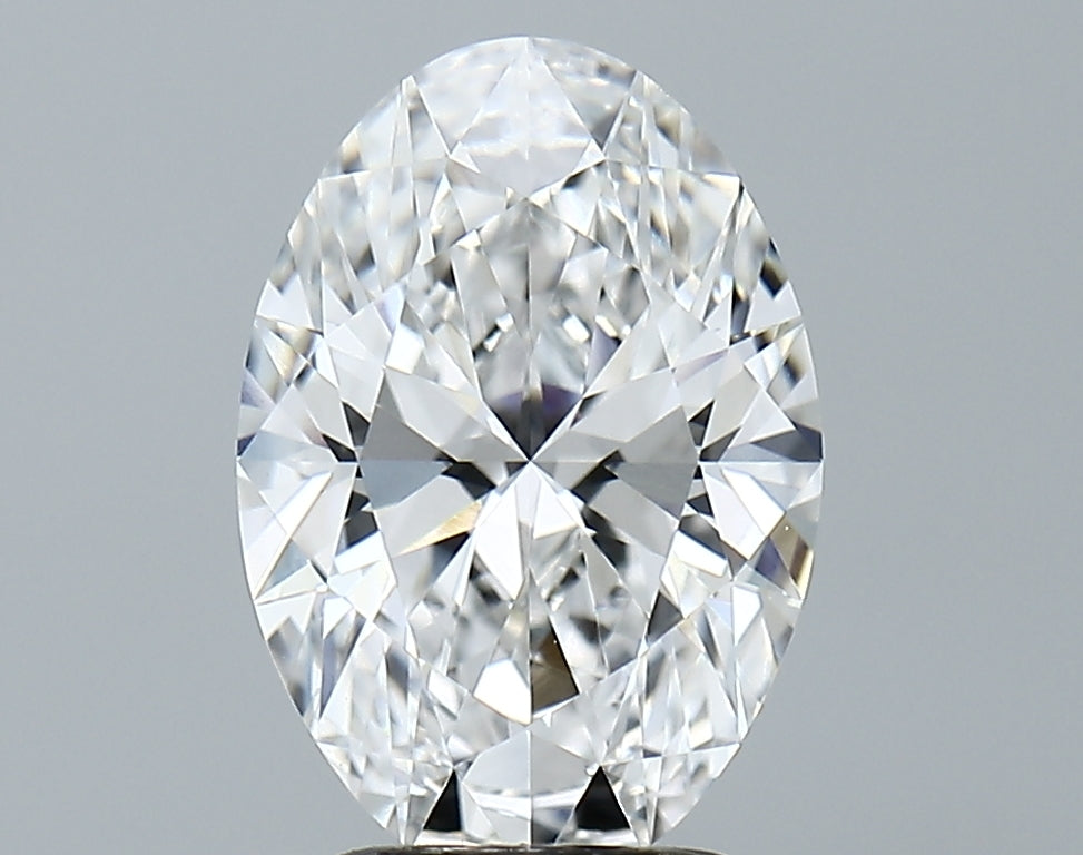 Lab-Grown 2.73 Carat Oval Shape Diamond color E Clarity VVS2 With GIA Certificate, precious stones, engagement diamonds