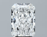 Lab-Grown 3.64 Carat Radiant Cut Diamond color E Clarity VVS2 With GIA Certificate, precious stones, engagement diamonds