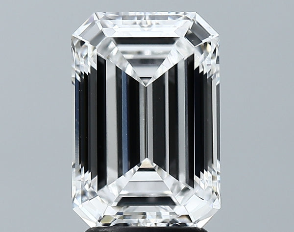 Lab-Grown 2.97 Carat Emerald Cut Diamond color D Clarity VVS2 With GIA Certificate, precious stones, engagement diamonds