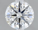 Lab-Grown 1.31 Carat Round Brilliant Diamond color E Clarity VVS1 With GIA Certificate, precious stones, engagement diamonds