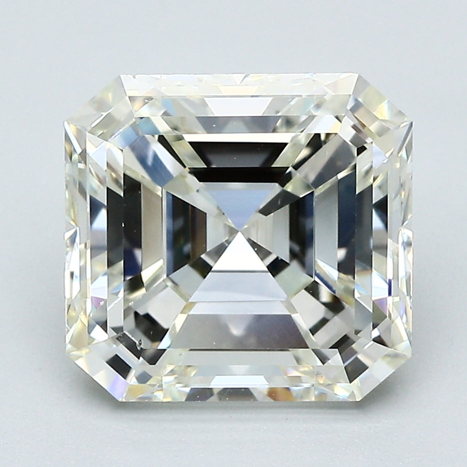 4.10 Carat Asscher Cut Natural Mined Diamond K Color VS2 Clarity With GIA Certificate, natural diamonds, precious stones, engagement diamonds