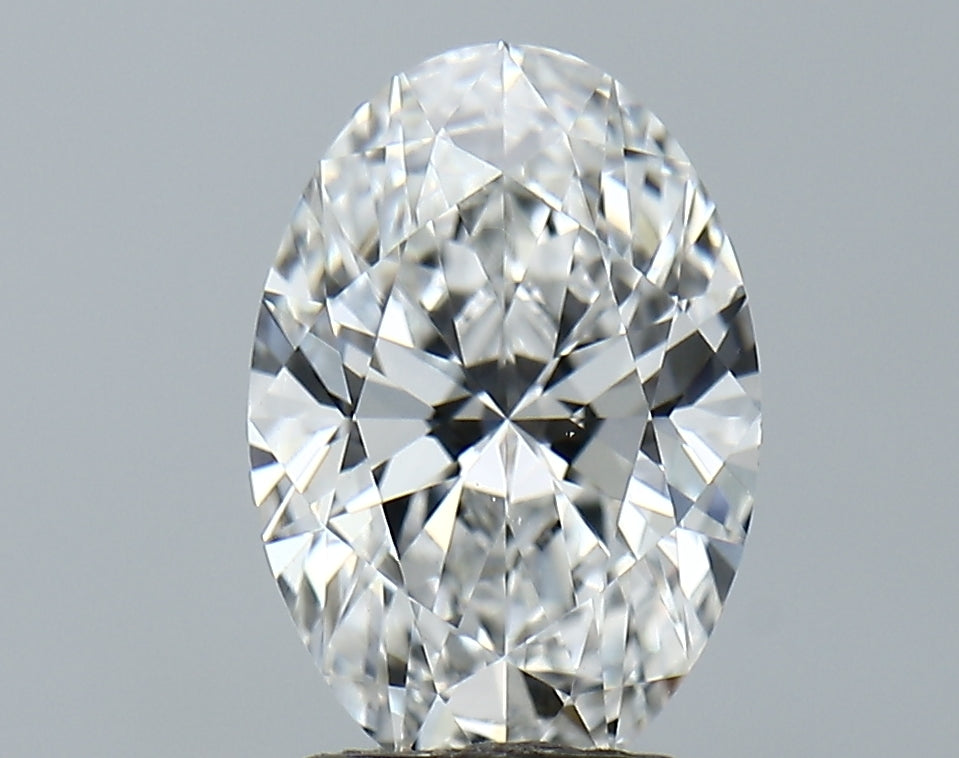 Lab-Grown 2.56 Carat Oval Shape Diamond color E Clarity VVS2, precious stones, engagement diamonds