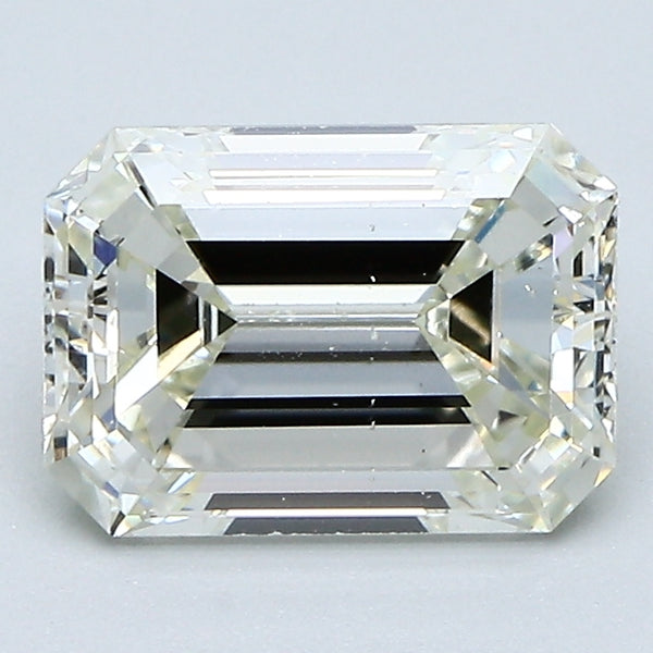 2.03 Carat Emerald Cut Diamond color K Clarity SI1, natural diamonds, precious stones, engagement diamonds