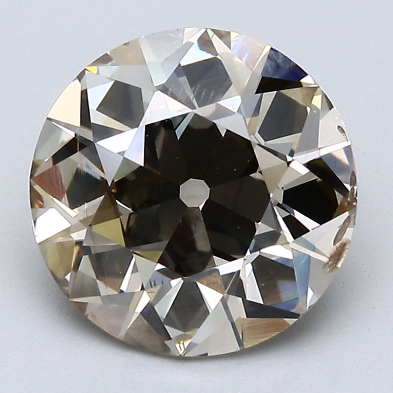 2.87 Carat Old European Cut Diamond Natural Loose W-SI2 GIA, natural diamonds, precious stones, engagement diamonds