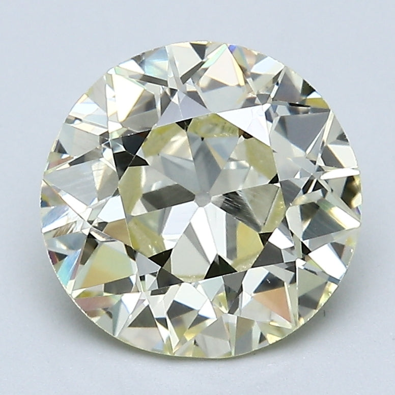 2.89 Ct Old European Cut Diamond Bridal Natural Y-VS1 Loose GIA, natural diamonds, precious stones, engagement diamonds