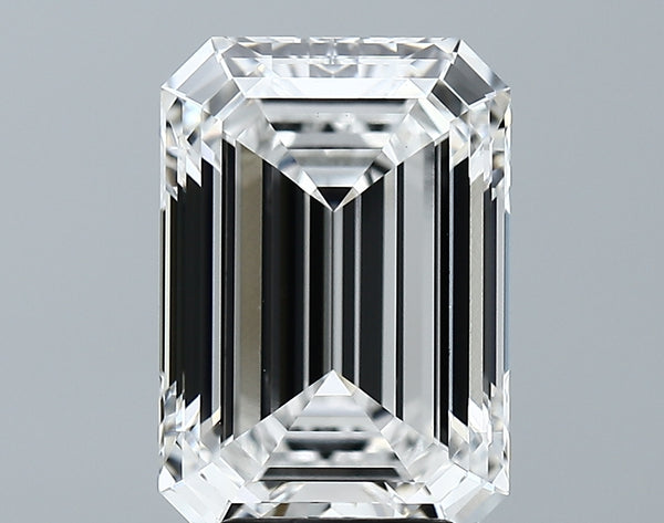 Lab-Grown 4.96 Carat Emerald Cut Diamond color E Clarity VVS2 With GIA Certificate, precious stones, engagement diamonds