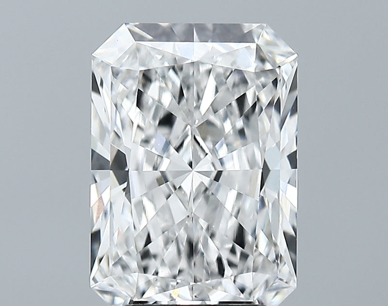 Lab-Grown 3.73 Carat Radiant Cut Diamond color E Clarity VVS2 With GIA Certificate, precious stones, engagement diamonds