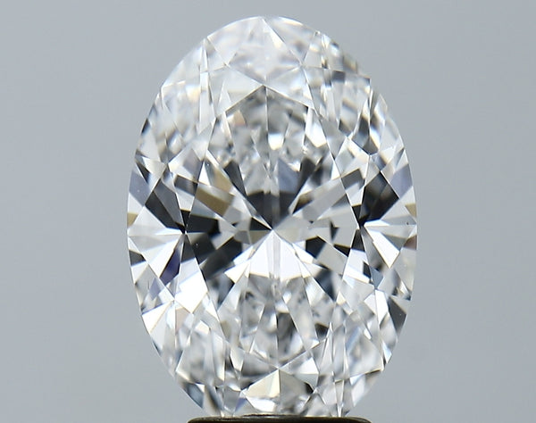 Lab-Grown 4.15 Carat Oval Shape Diamond color E Clarity VVS2 With GIA Certificate, precious stones, engagement diamonds