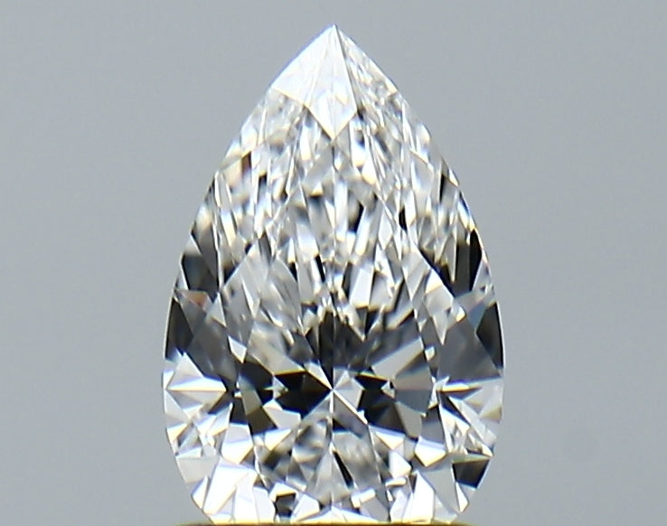 Lab-Grown 1.02 Carat Pear Shape Diamond color D Clarity VVS1, precious stones, engagement diamonds