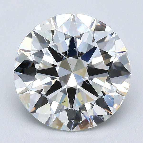 3.07 Carat Round Brilliant Natural Mined Diamond G Color SI2 Clarity With GIA Certificate, natural diamonds, precious stones, engagement diamonds