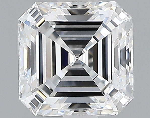 Lab-Grown 1.08 Carat Asscher Cut Diamond color D Clarity VS1, precious stones, engagement diamonds