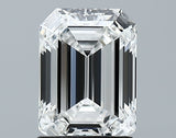 Lab-Grown 1.72 Carat Emerald Cut Diamond color F Clarity VVS2 With GIA Certificate, precious stones, engagement diamonds