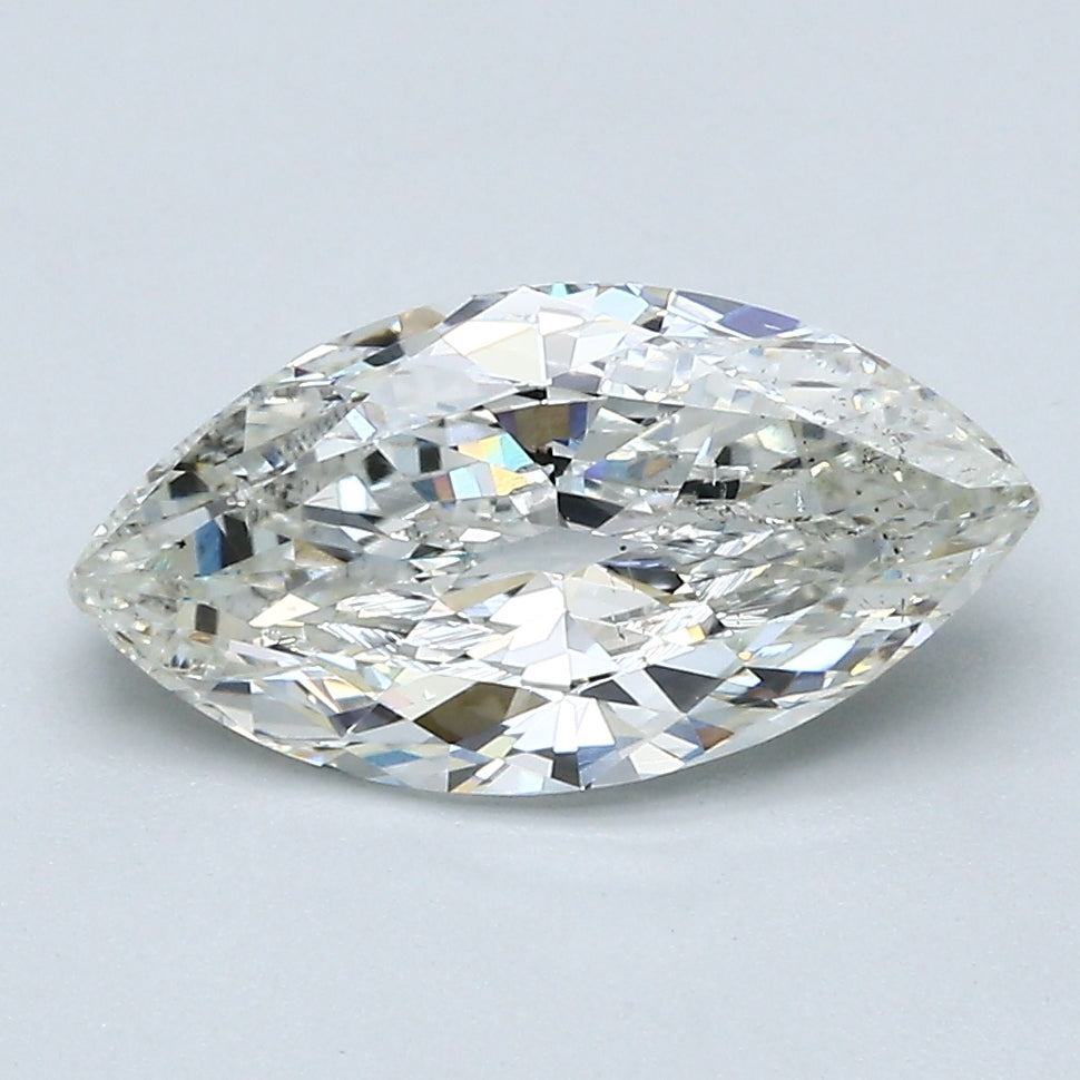 2.01 Carat Marquis Shape Natural Mined Diamond J Color SI2 Clarity With GIA Certificate, natural diamonds, precious stones, engagement diamonds