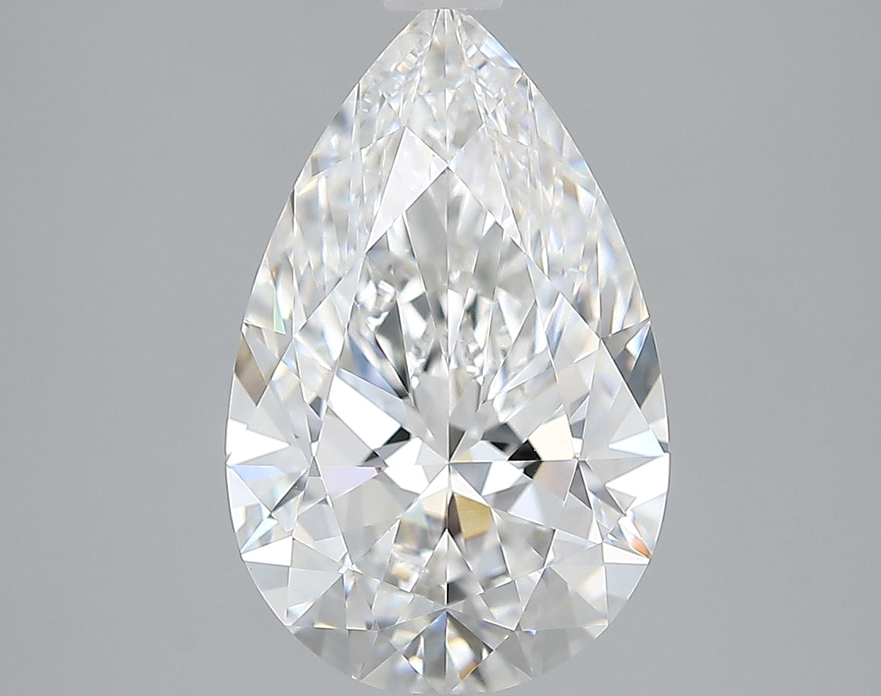 Lab-Grown 2.78 Carat Pear Shape Diamond color E Clarity VVS1, precious stones, engagement diamonds