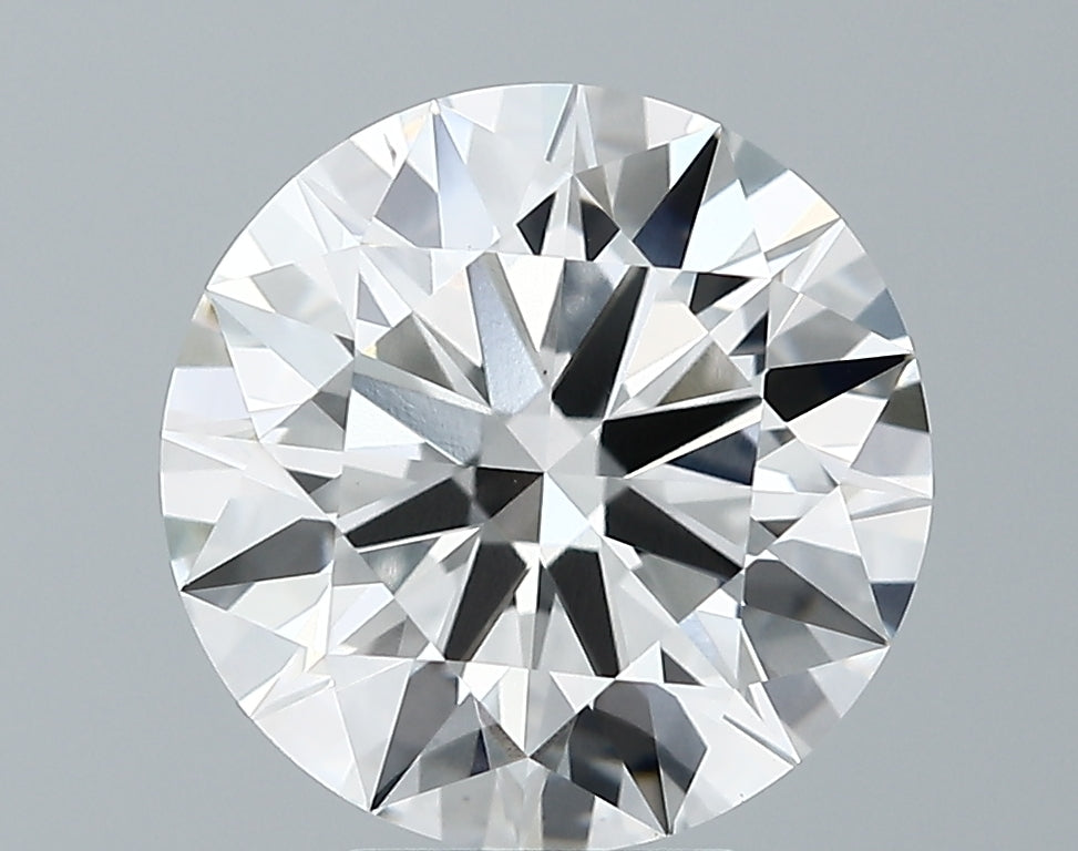 Lab-Grown 4.41 Carat Round Brilliant Diamond color G Clarity VS2 With GIA Certificate, precious stones, engagement diamonds