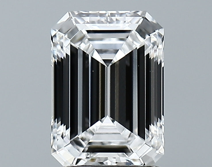 Lab-Grown 1.68 Carat Emerald Cut Diamond color D Clarity VVS2 With GIA Certificate, precious stones, engagement diamonds