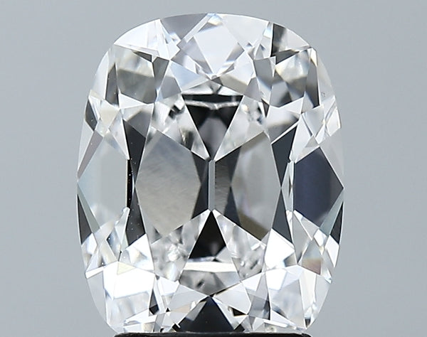 Lab-Grown 3.08 Carat Antique Cushion Cut Diamond color E Clarity VS1 With GIA Certificate, precious stones, engagement diamonds