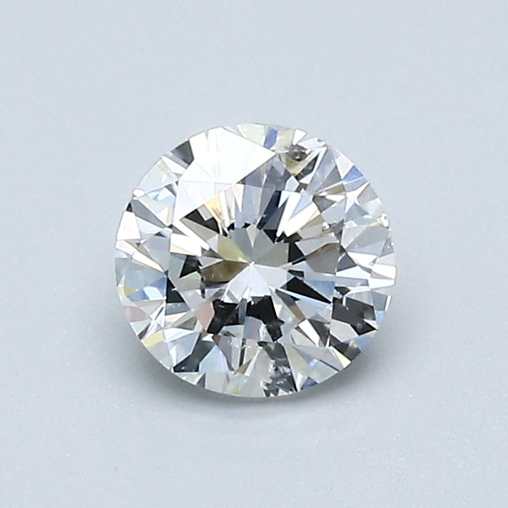 0.70 Carat Round Brilliant Natural Mined Diamond F Color I1 Clarity With GIA Certificate, natural diamonds, precious stones, engagement diamonds