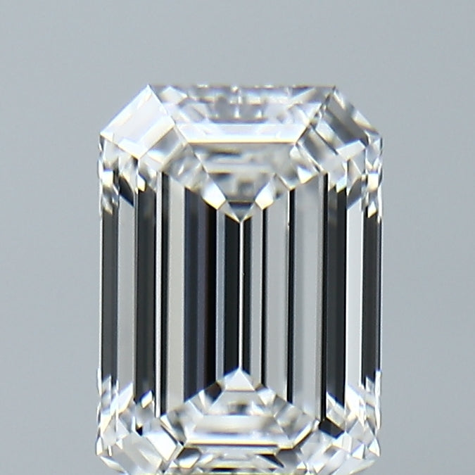 Lab-Grown 2.01 Carat Emerald Cut Diamond color E Clarity VVS2, precious stones, engagement diamonds