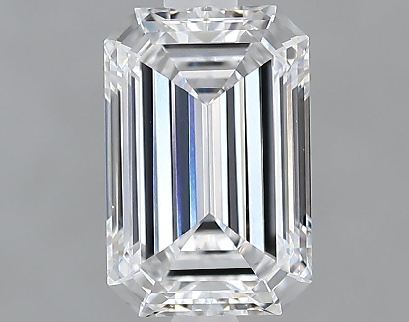 Lab-Grown 1.30 Carat Emerald Cut Diamond color D Clarity VVS2 With GIA Certificate, precious stones, engagement diamonds