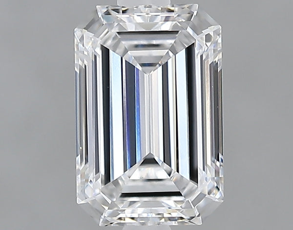 Lab-Grown 1.30 Carat Emerald Cut Diamond color D Clarity VVS2 With GIA Certificate, precious stones, engagement diamonds