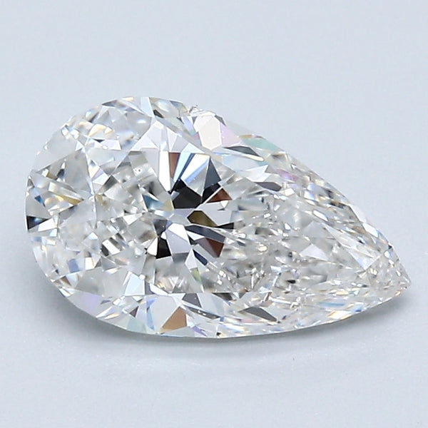1.50 Carat Pear Shape Natural Mined Diamond F Color SI1 Clarity With GIA Certificate, natural diamonds, precious stones, engagement diamonds