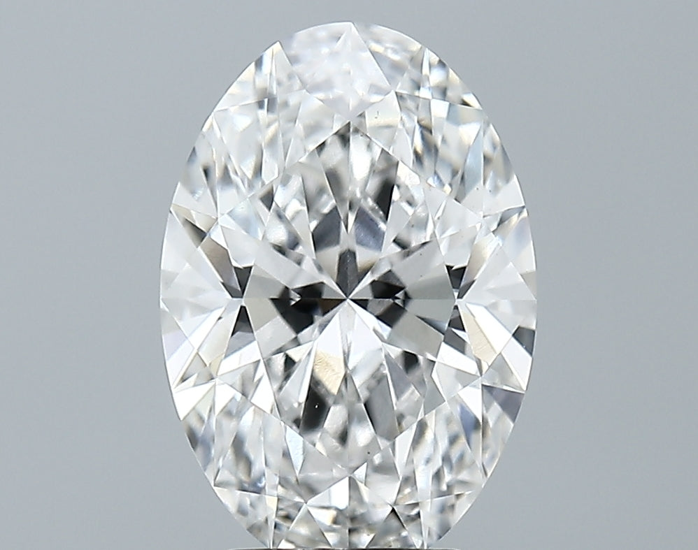 Lab-Grown 2.88 Carat Oval Shape Diamond color E Clarity VS1, precious stones, engagement diamonds
