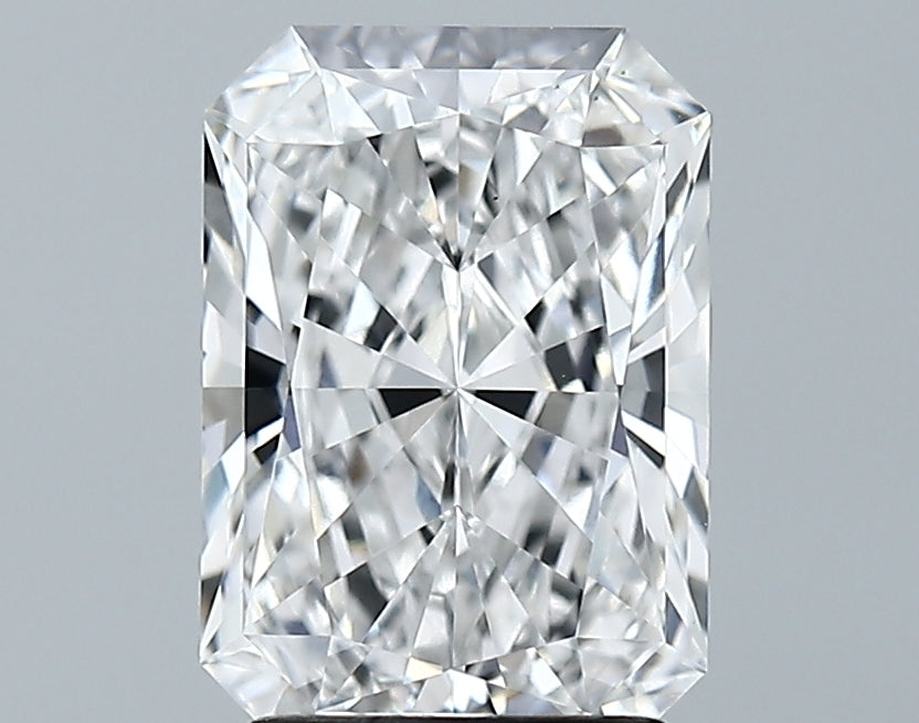 Lab-Grown 2.63 Carat Radiant Cut Diamond color E Clarity VS2 With GIA Certificate, precious stones, engagement diamonds