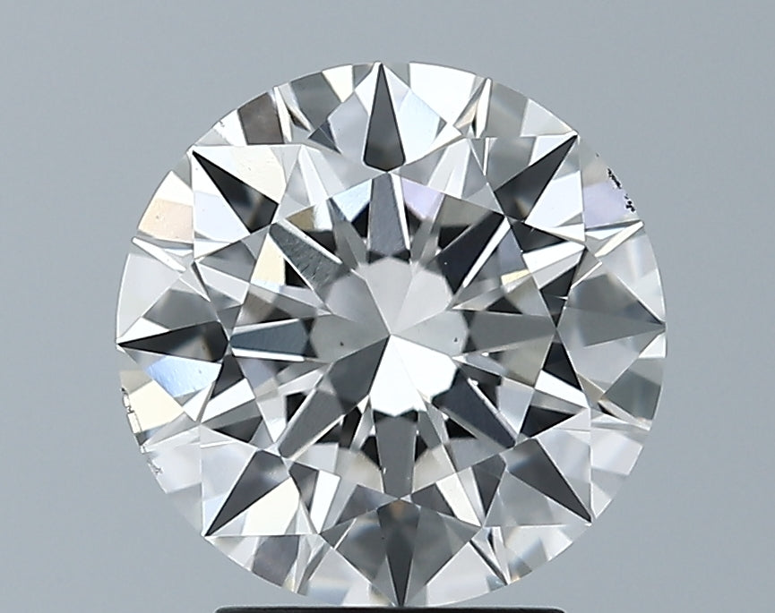 Lab-Grown 3.01 Carat Round Brilliant Diamond color F Clarity VS2 With GIA Certificate, precious stones, engagement diamonds