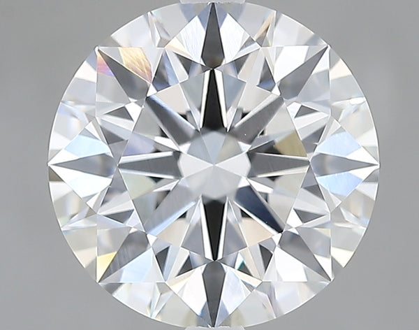 Lab-Grown 3.05 Carat Round Brilliant Diamond color E Clarity VVS2, precious stones, engagement diamonds