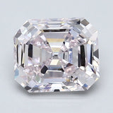 1.70 Carat Emerald Cut Diamond color Very Light  Pink Clarity IF, natural diamonds, precious stones, engagement diamonds