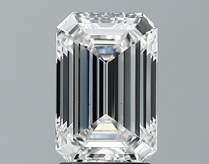 Lab-Grown 1.88 Carat Emerald Cut Diamond color D Clarity VS1 With GIA Certificate, precious stones, engagement diamonds