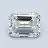 1.00 Carat Emerald Cut Diamond color I Clarity SI1, natural diamonds, precious stones, engagement diamonds