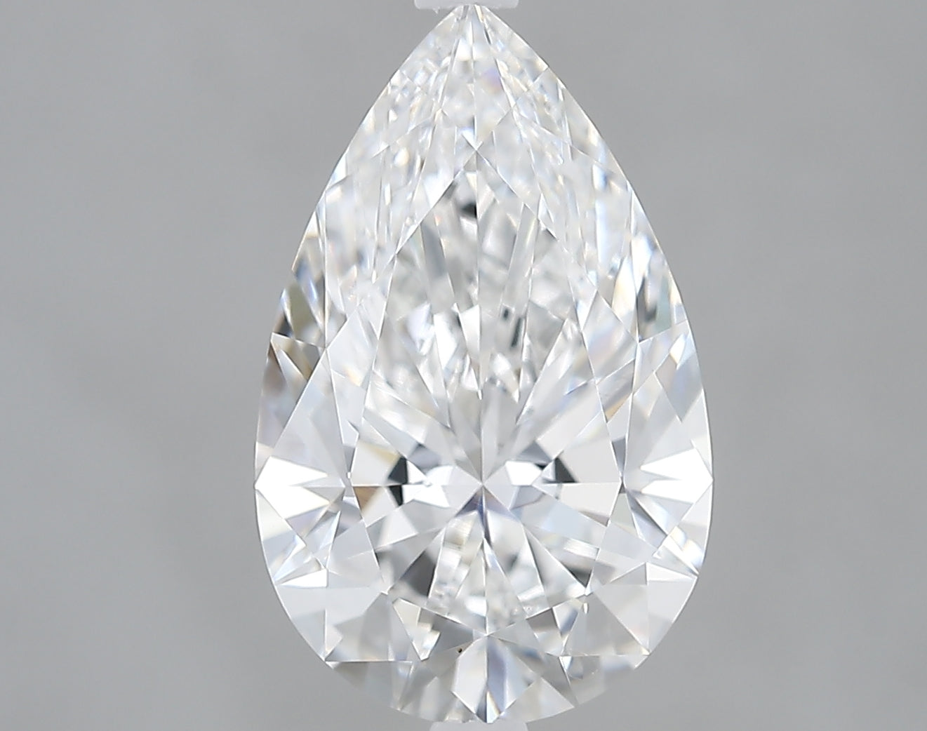 Lab-Grown 3.20 Carat Pear Shape Diamond color E Clarity VVS2, precious stones, engagement diamonds