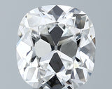 Lab-Grown 3.80 Carat Antique Cushion Cut Diamond color E Clarity VS1 With GIA Certificate, precious stones, engagement diamonds