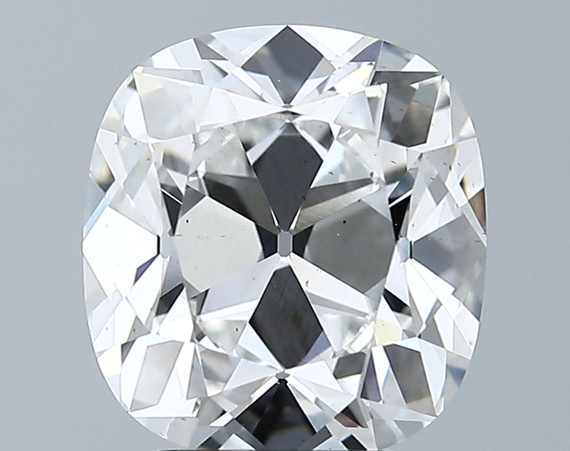 Lab-Grown 3.80 Carat Antique Cushion Cut Diamond color E Clarity VS1 With GIA Certificate, precious stones, engagement diamonds